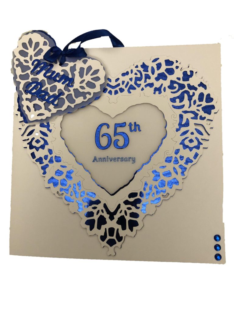 65th Blue Sapphire Anniversary